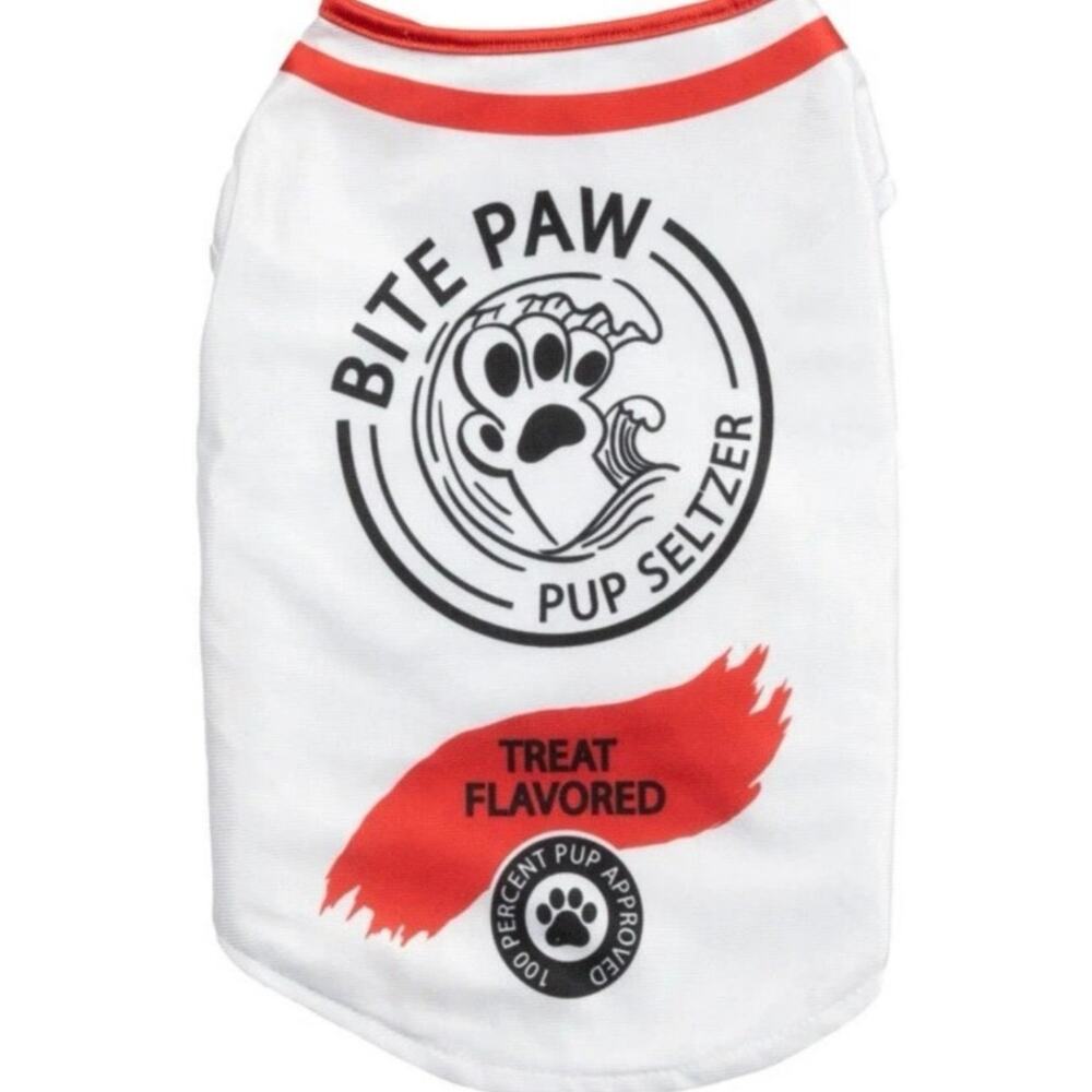 Halloween Costume Dog Party Dog Hard Seltzer Bite Paw Pup Size large / XL nwt